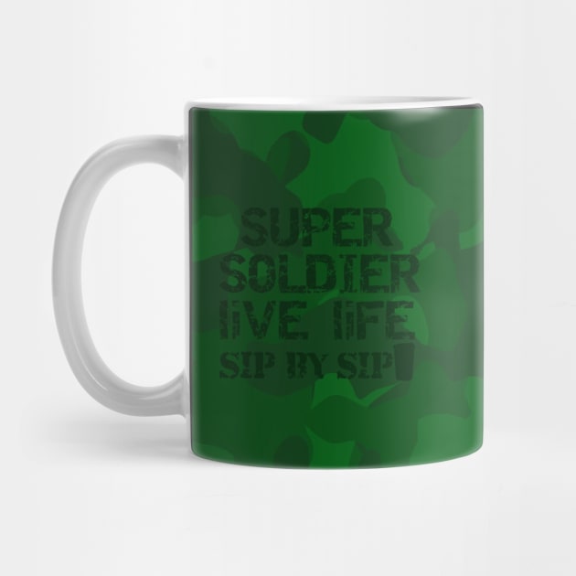 Army soldier military camouflage by Unevenalways